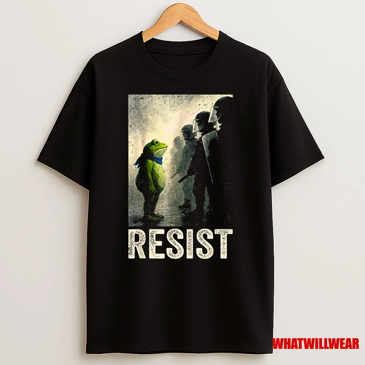 Sad Resist Frog Portland Frog Protest Shirts