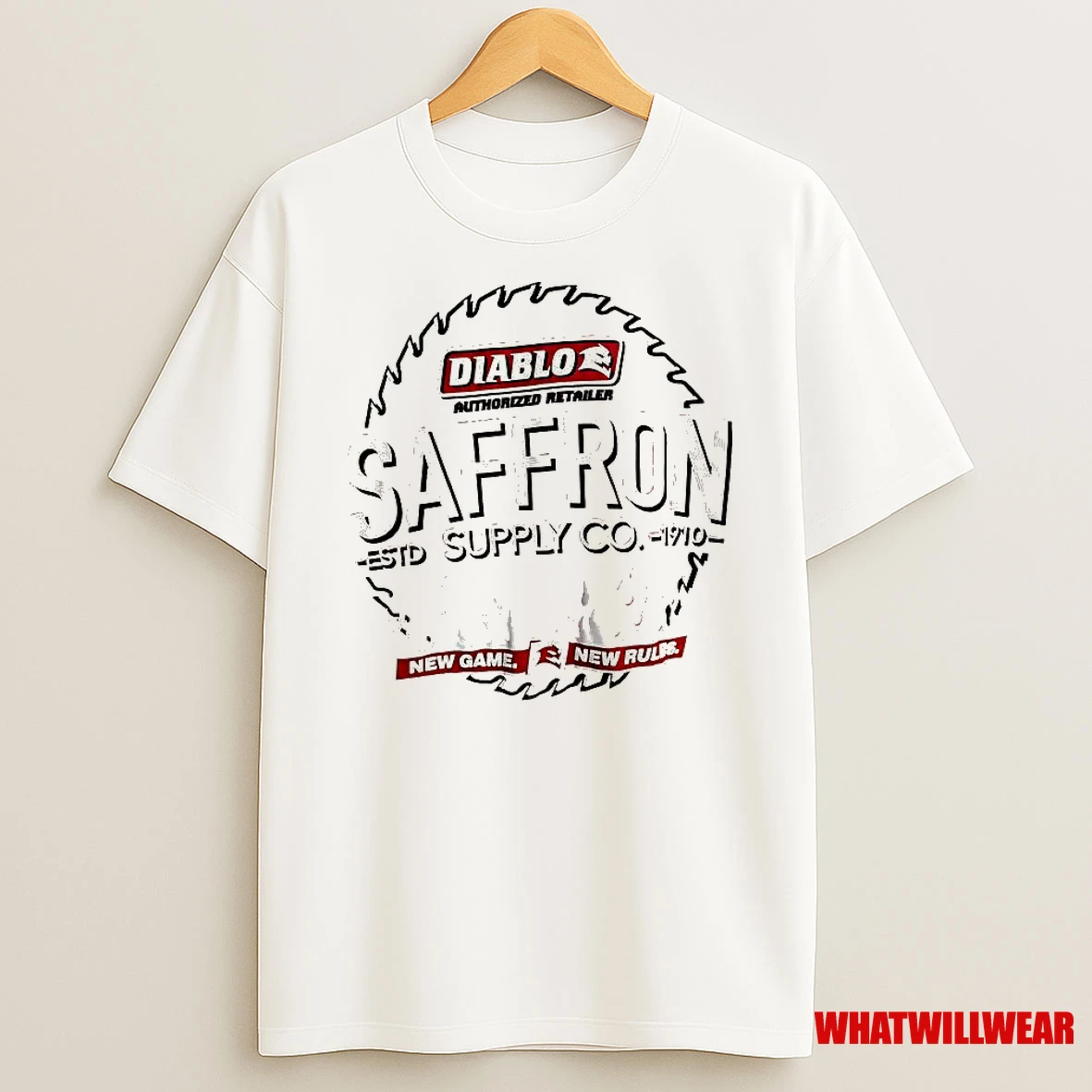 Saffron Supply Estf 1910 New Game New Rules Shirts