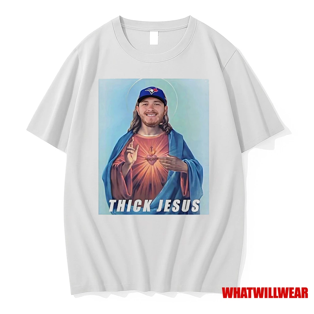 Saint Alejandro Kirk Thick Jesus Shirts