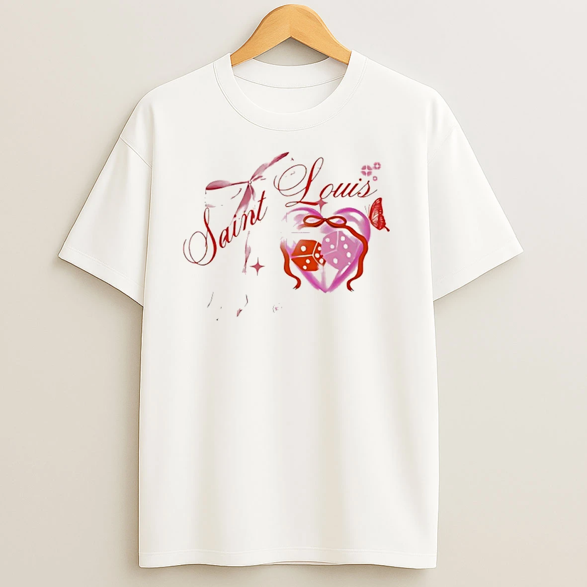 Saint Louis Hearts T Shirts