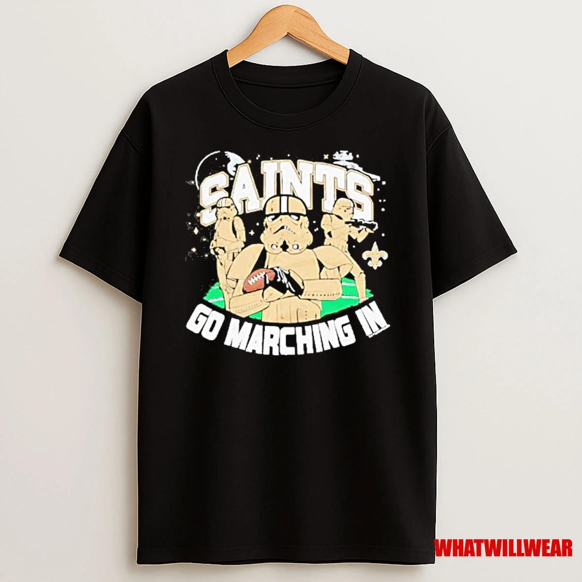 Saints Go Marching In Star Wars X New Orleans Saints Shirts
