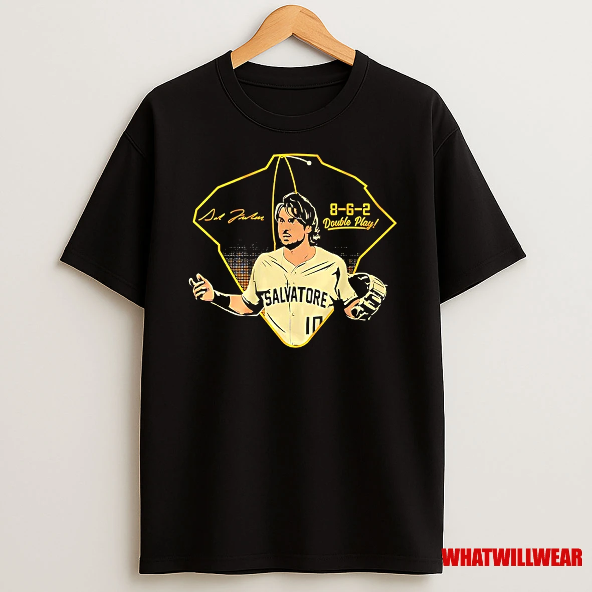 Sal Frelick Milwaukee Brewers 8 6 2 Double Play Signature Shirts