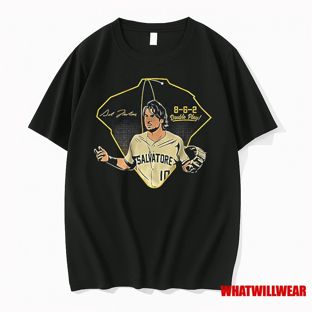 Sal Frelick Milwaukee Brewers Baseball 8 6 2 Double Play Shirts