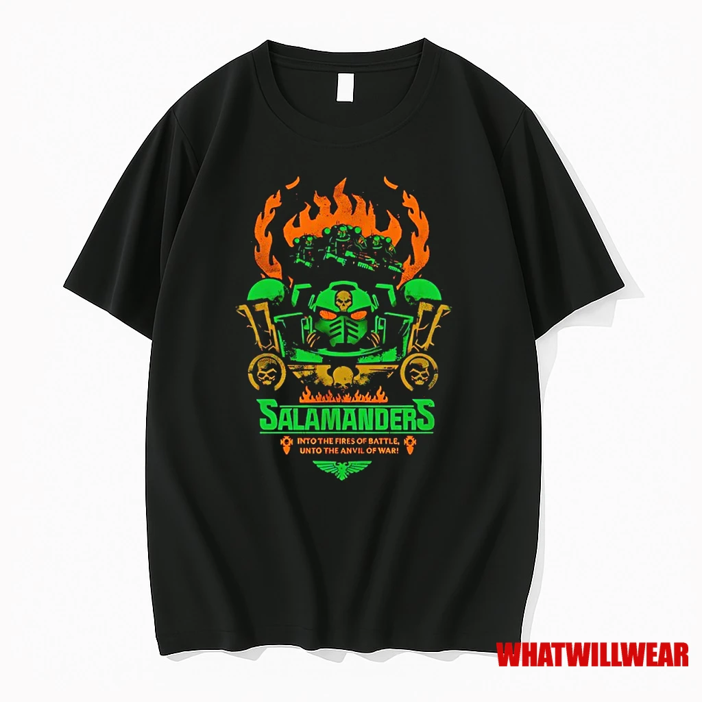 Salamanders Fires Of Battle Shirts