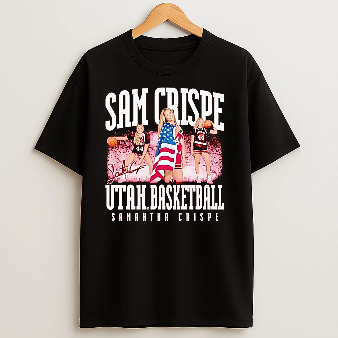 Sam Crispe Illustrated Celebration Flag T Shirts