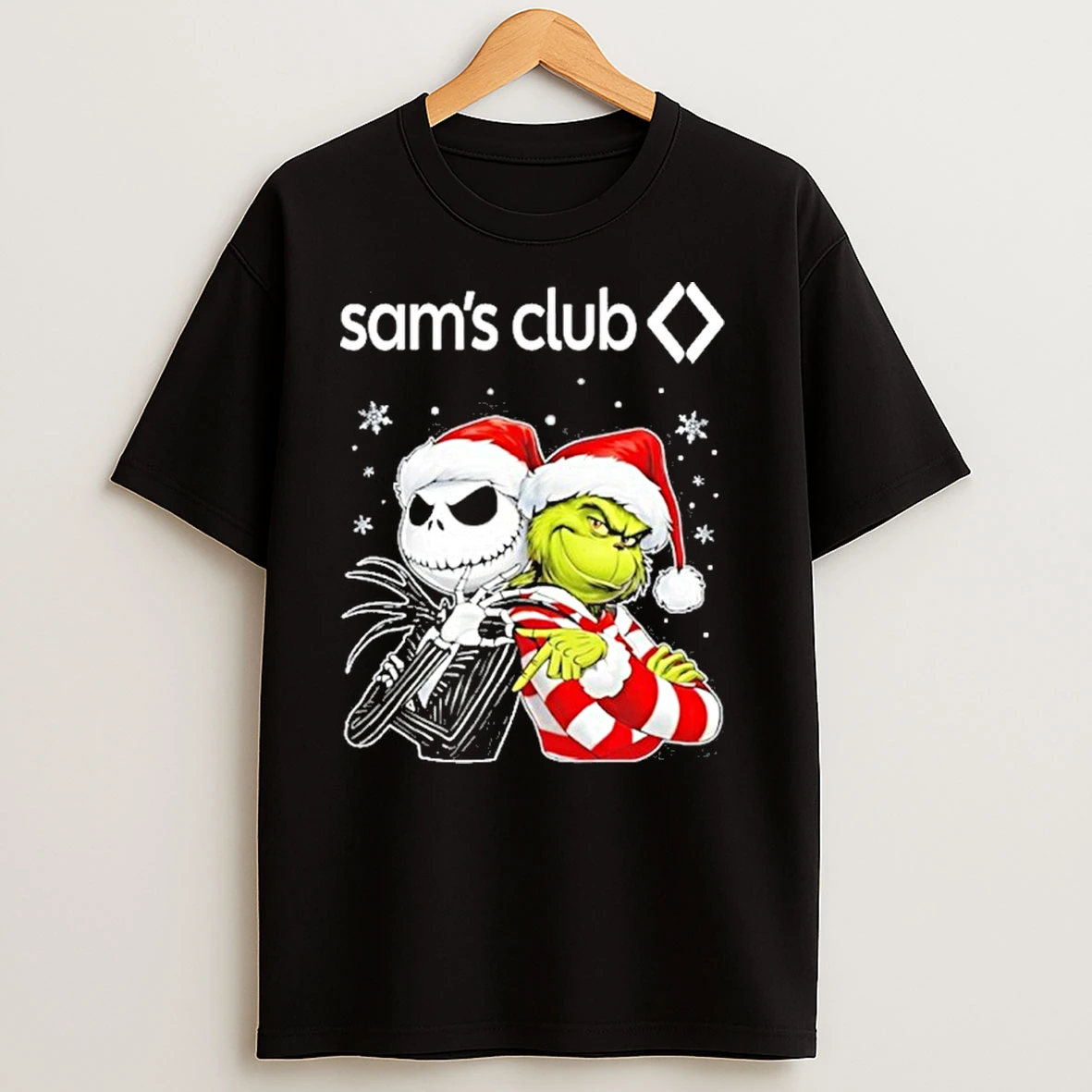 Sams Club Logo Santa Jack And Santa Grinch 67 T Shirts