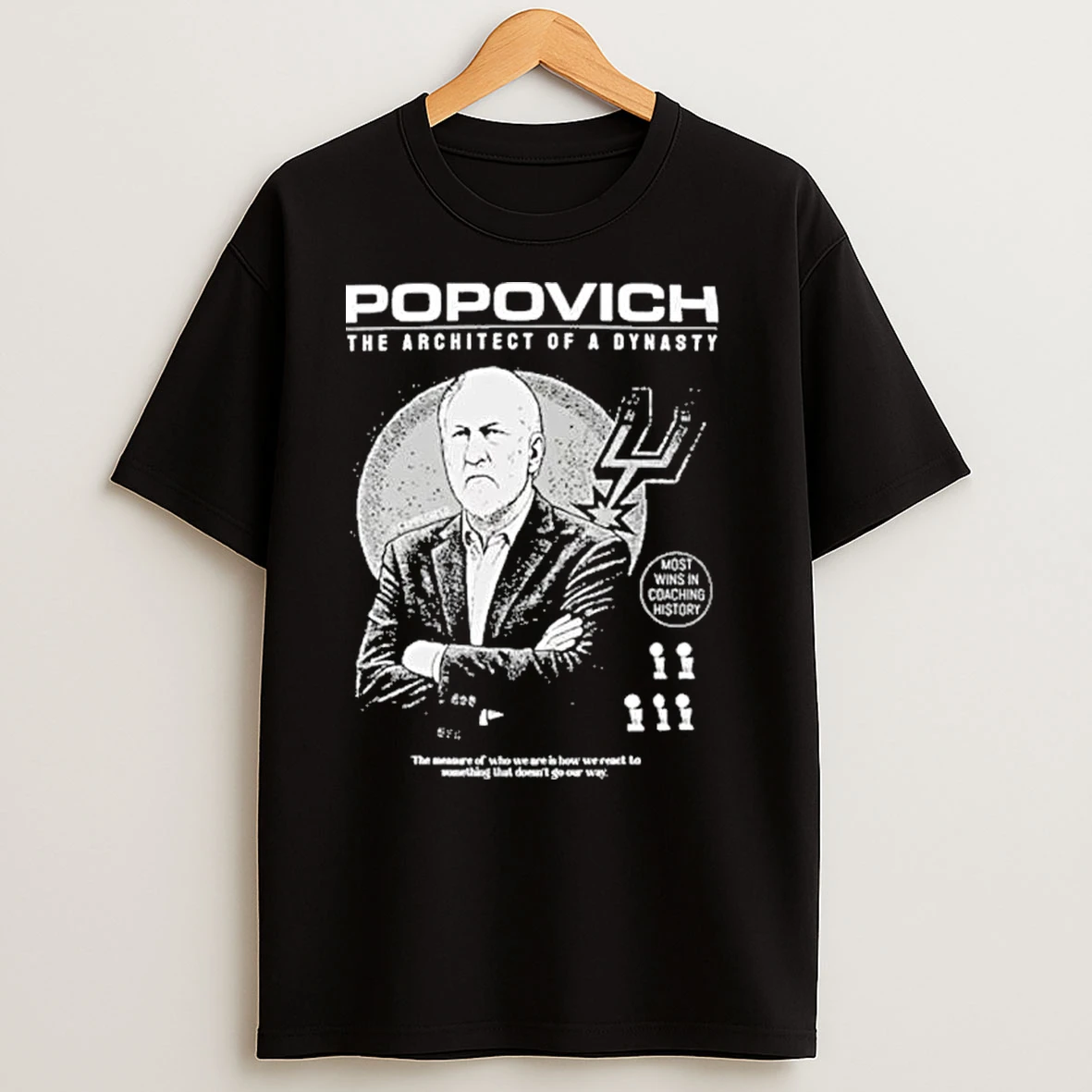 San Antonio Spurs Architect Of A Dynasty Vintage T Shirts