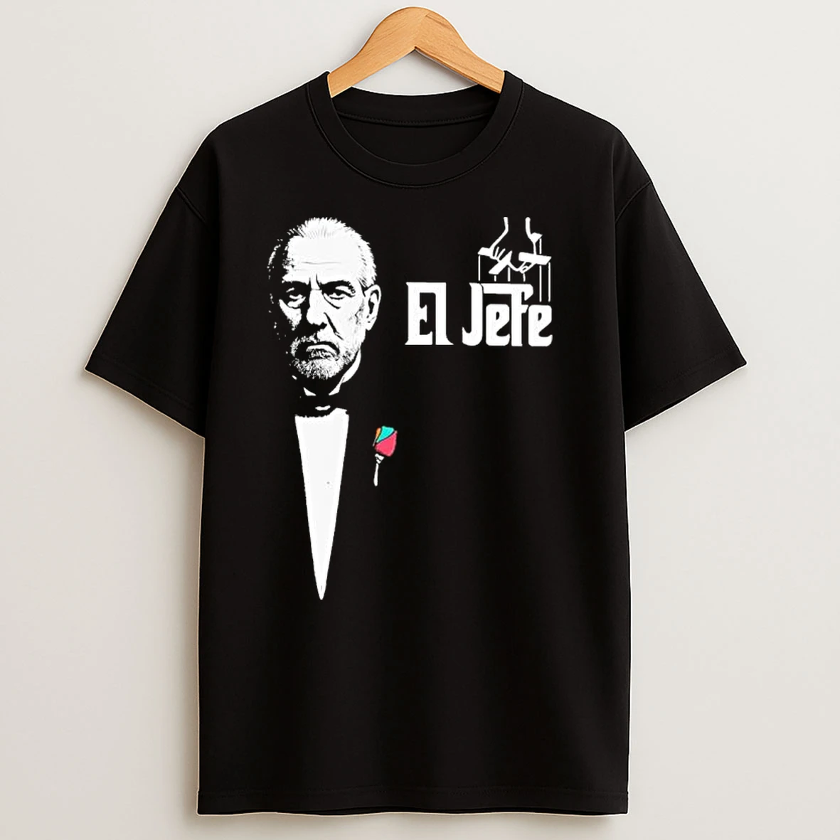 San Antonio Spurs El Jefe Pop Godfather T Shirts