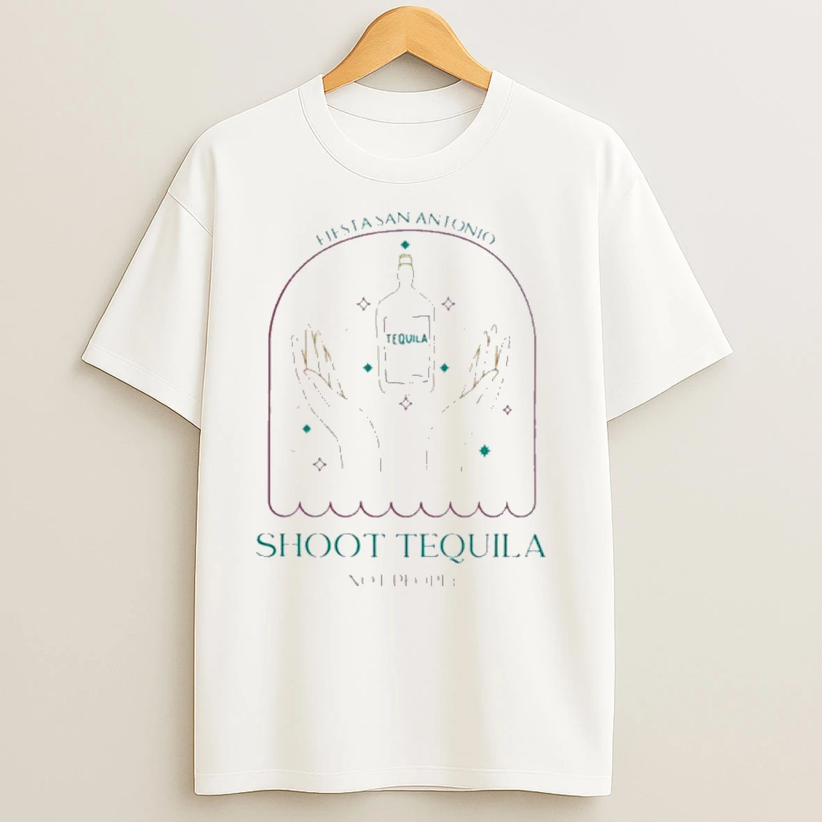 San Antonio Spurs Shoot Tequila Fiesta T Shirts