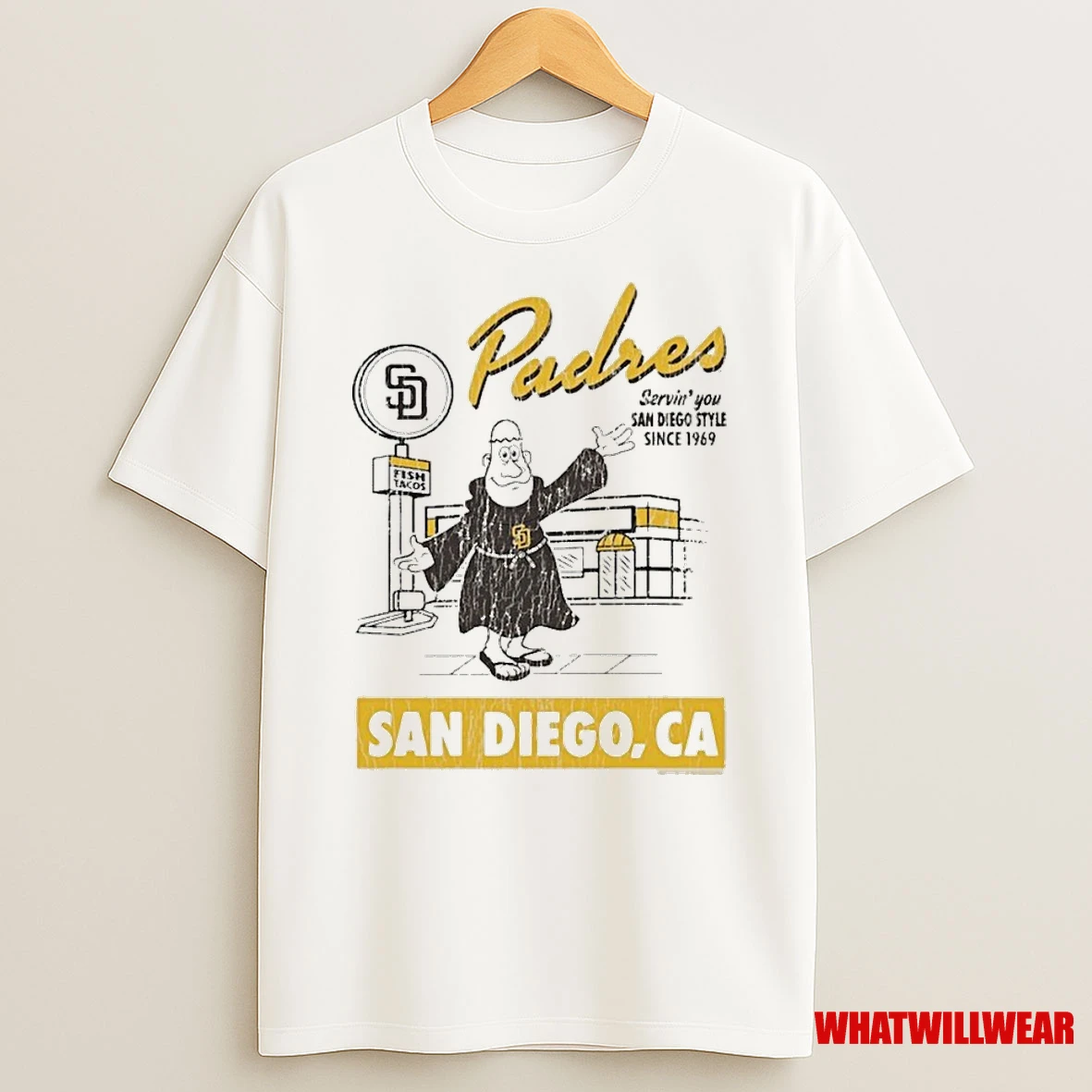 San Diego Padres Mitchell Ness Deli Shirts