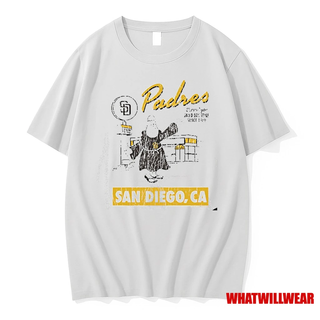 San Diego Padres Mitchell And Ness Deli Sicne 1969 Shirts