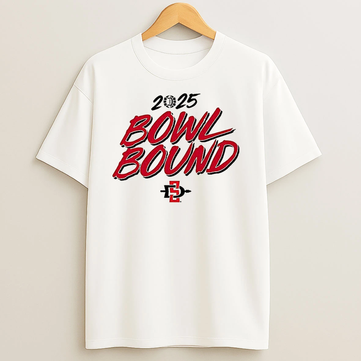 San Diego State Aztecs Football 2025 Bowl Bound T Shirts