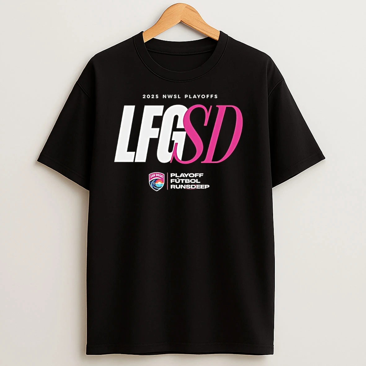 San Diego Wave Fc Lfgsd 2025 Nwsl Playoffs T Shirts
