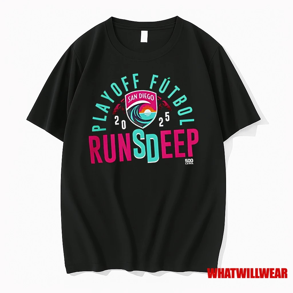 San Diego Wave Fc Playoff Futbol 2025 Shirts