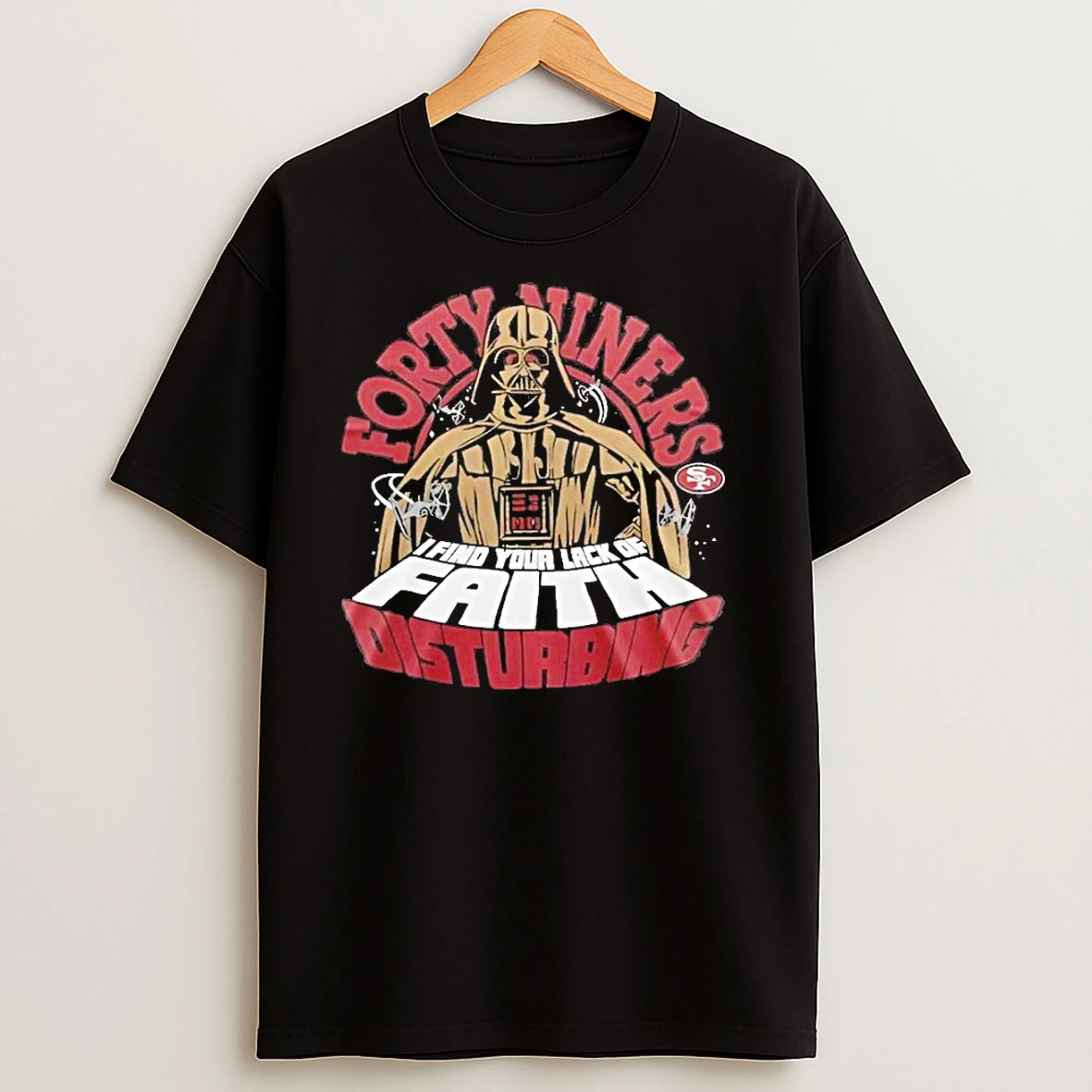 San Francisco 49ers 2025 Star Wars Night Special T Shirts