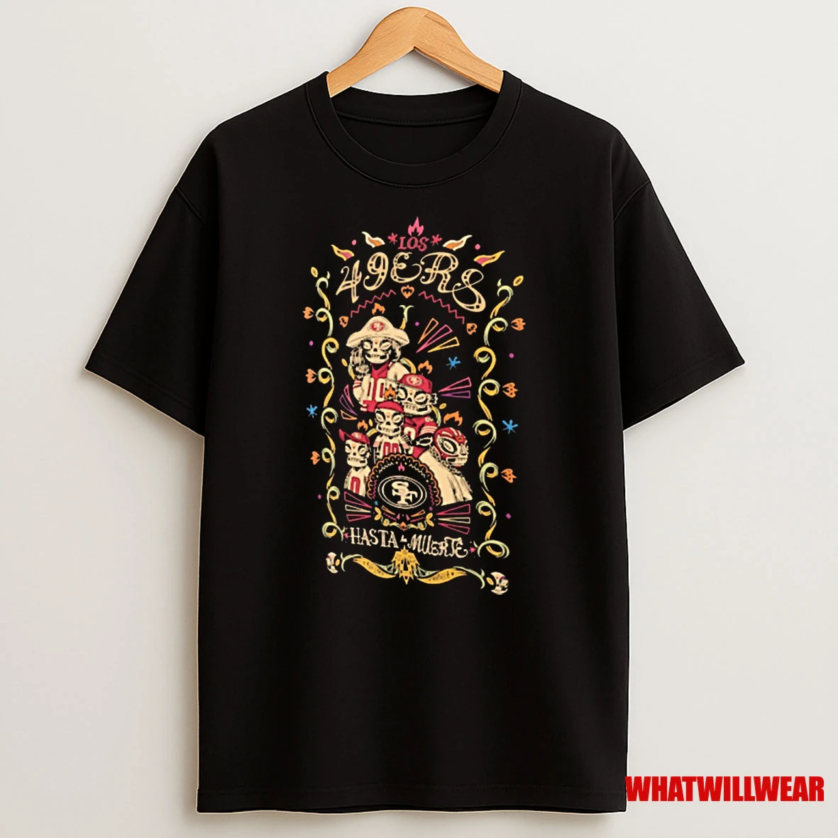 San Francisco 49ers Nfl Hasta La Muerte Fanart Shirts