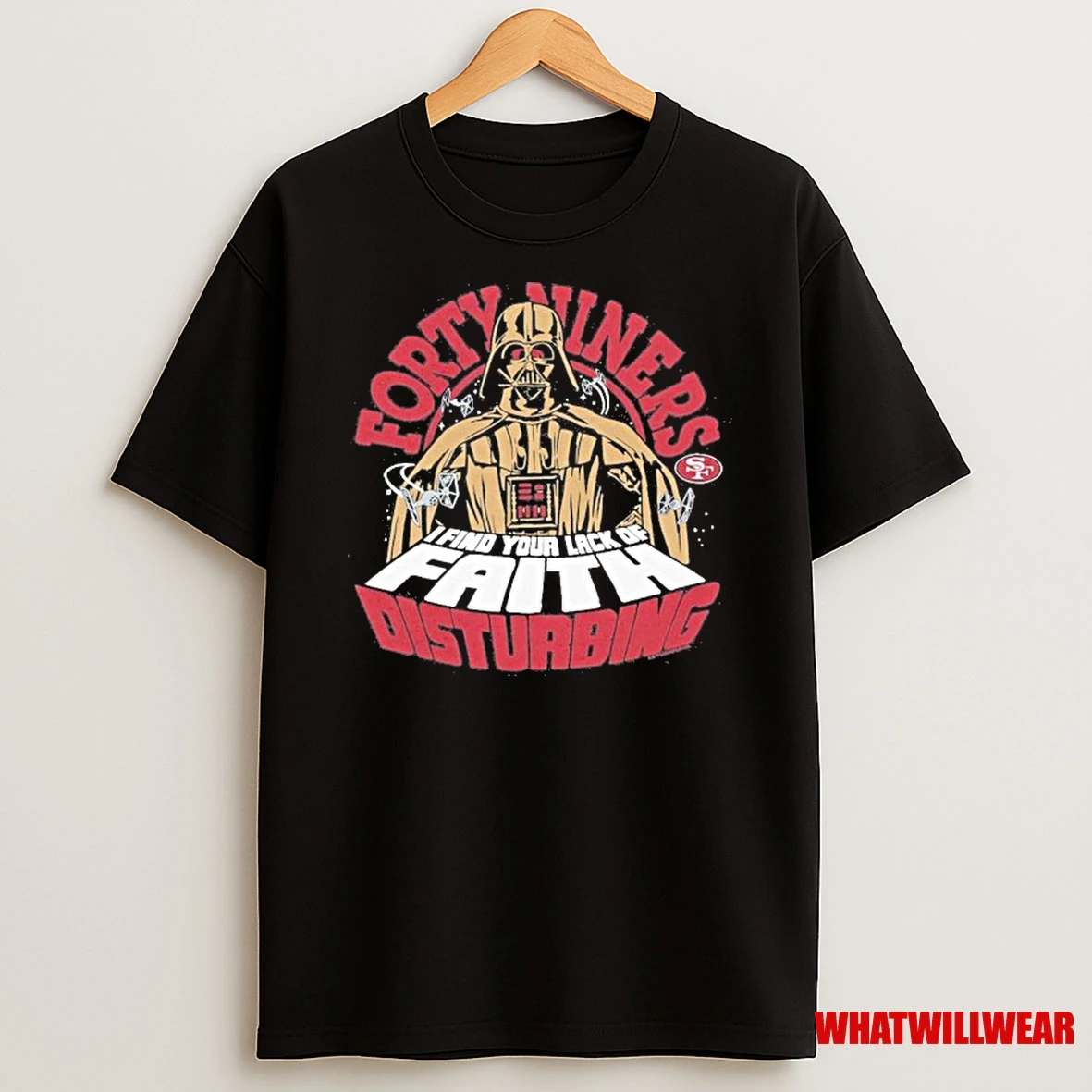 San Francisco 49ers Star Wars X Nfl Tri Blend Shirts