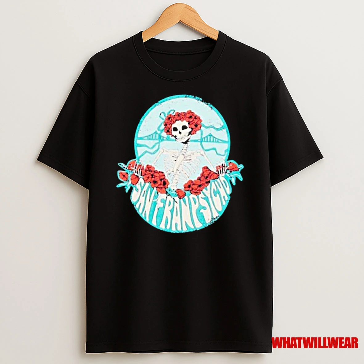 San Franpsycho Grateful Bones Shirts