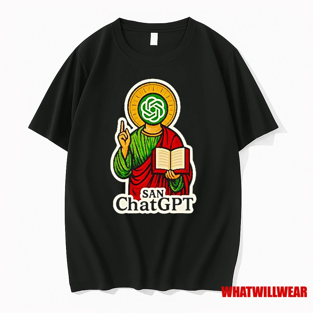 San Chat Gpt Meme Ornaments Shirts