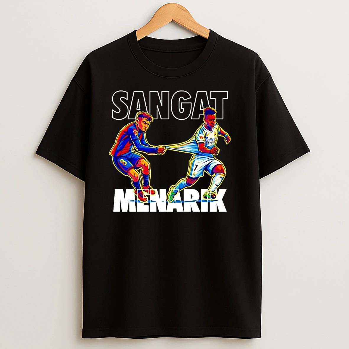 Sangat Menarik Pedri Pulling Vini Jr 7 Ornaments T Shirts