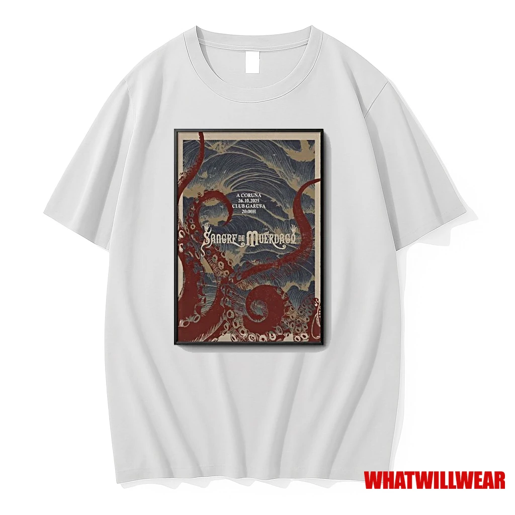 Sangre De Muerdago A Coruna Spain Tour On Oct 26 2025 Shirts