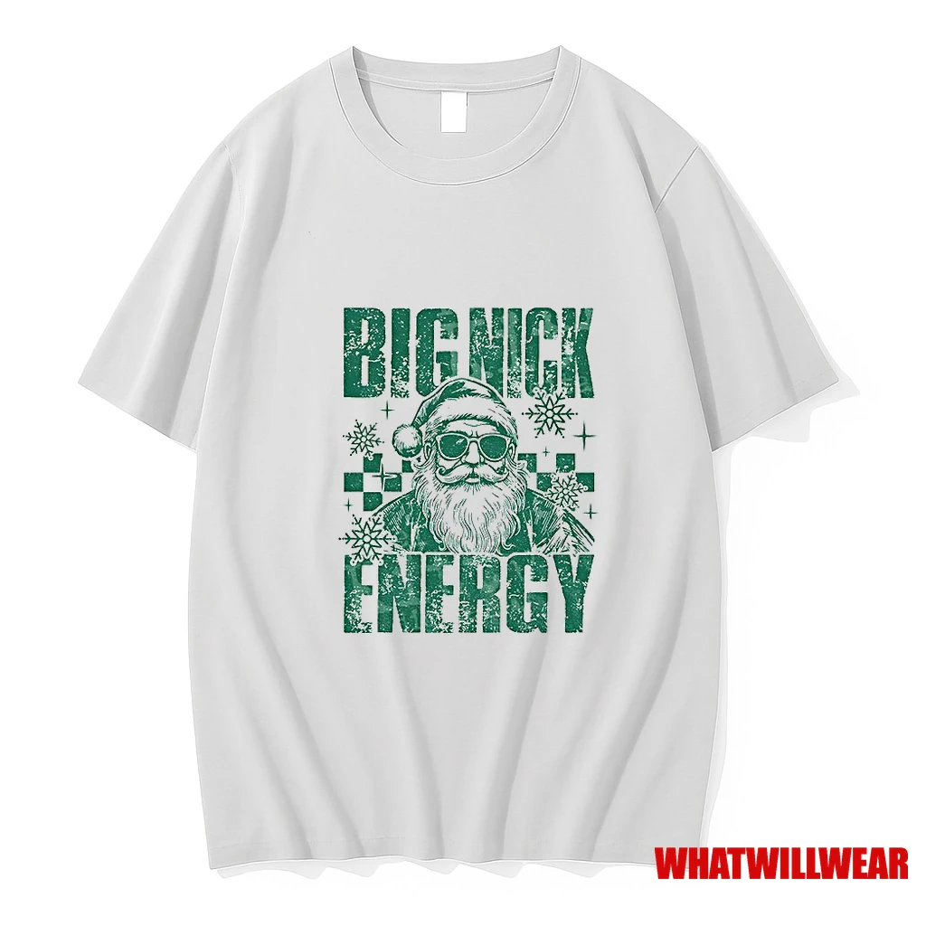 Santa Claus Big Nick Energy Spooky Halloween 2025 Shirts