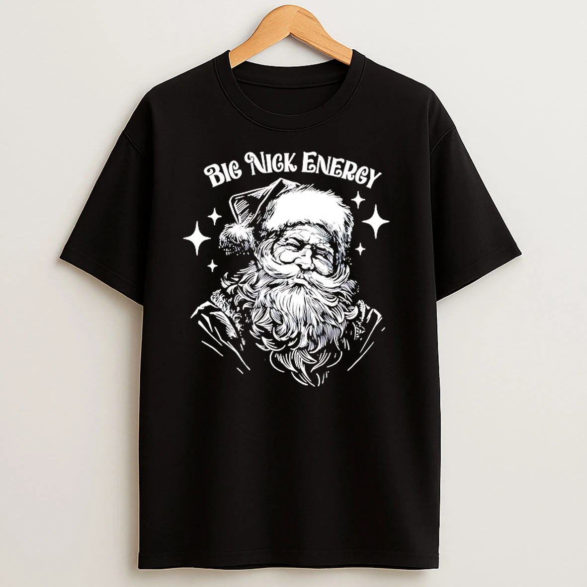 Santa Big Nick Energy T Shirts