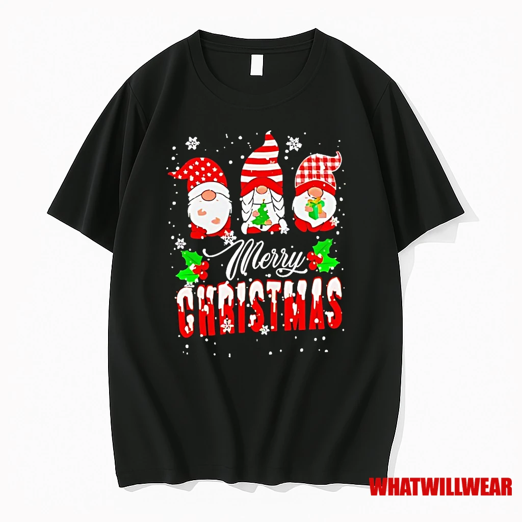 Santa Gnomes Merry Christmas Shirts