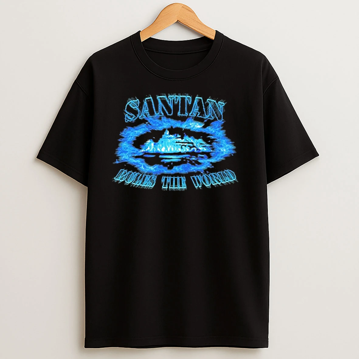 Santan Alcatraz Rules The World T Shirts