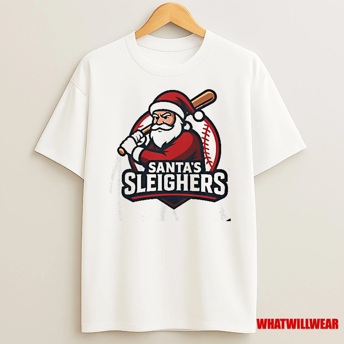 Santas Sleighers Christmas Shirts