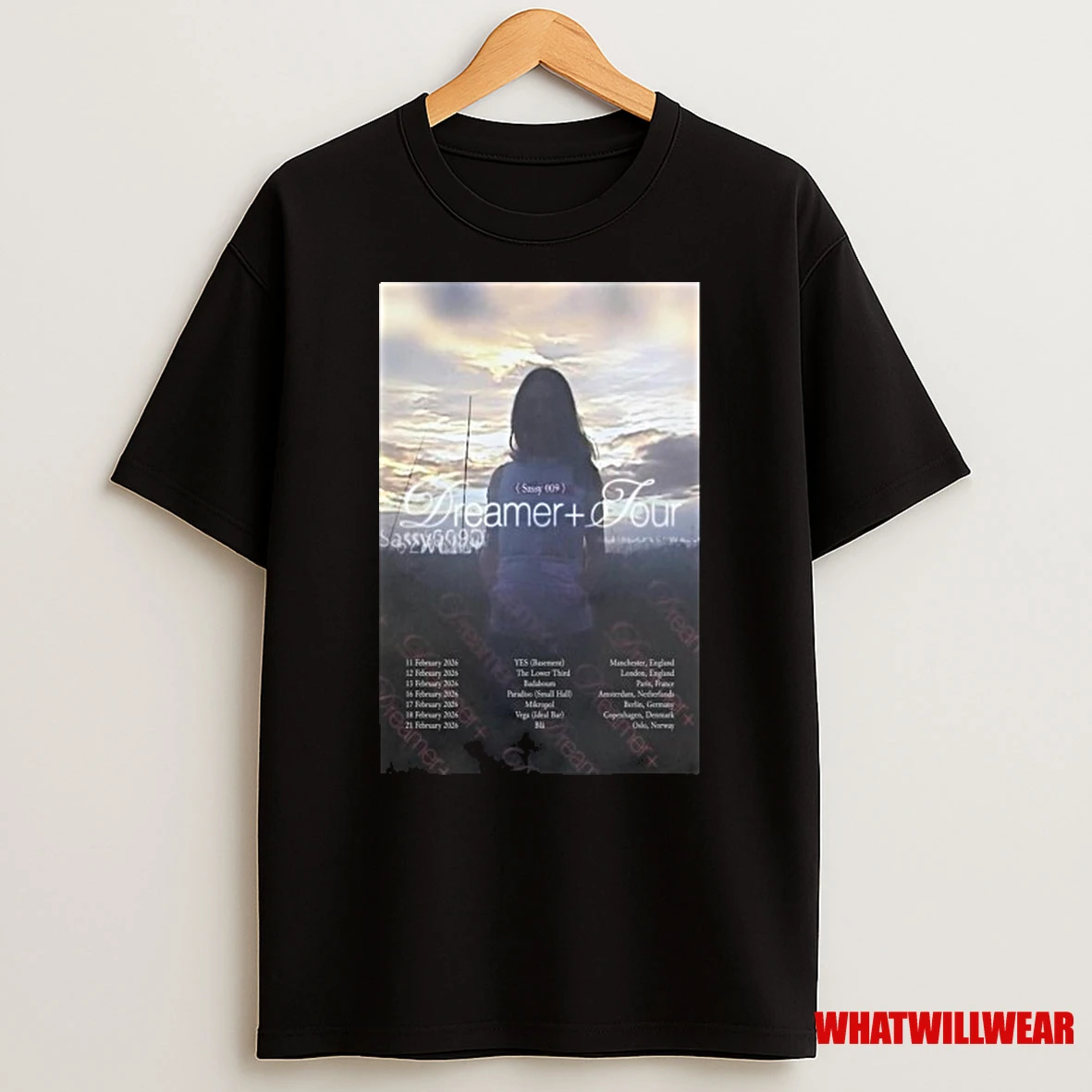 Sassy 009 Dreamer Tour 2026 February Shirts
