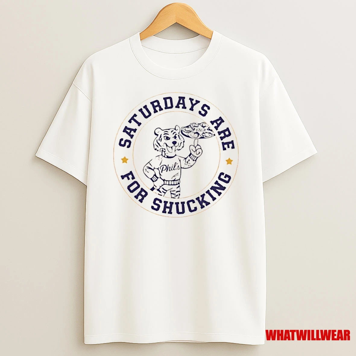 Saturdays Are For Shucking Tiger Phils Mascot Shirts