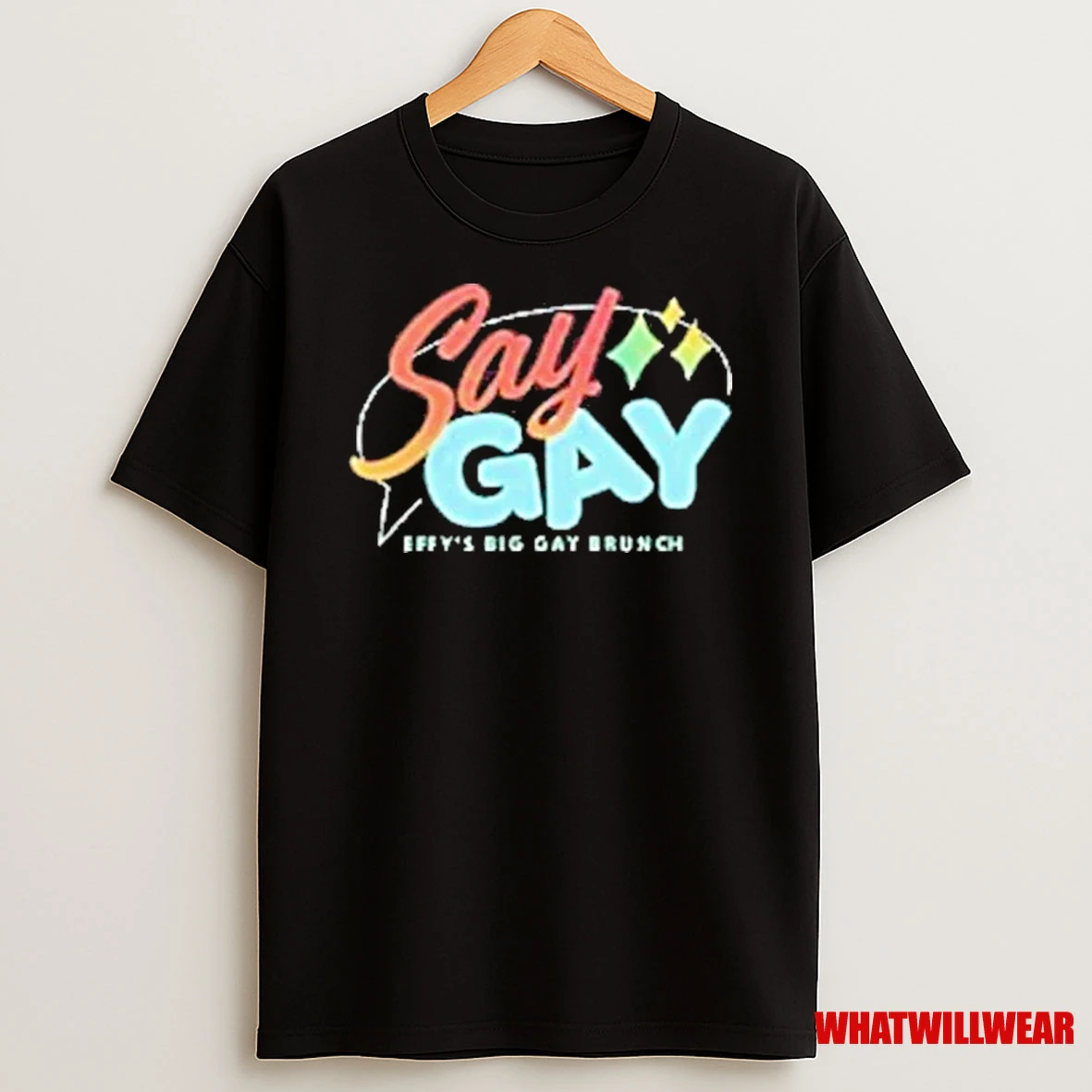 Say Gay Effys Big Gay Brunch Shirts