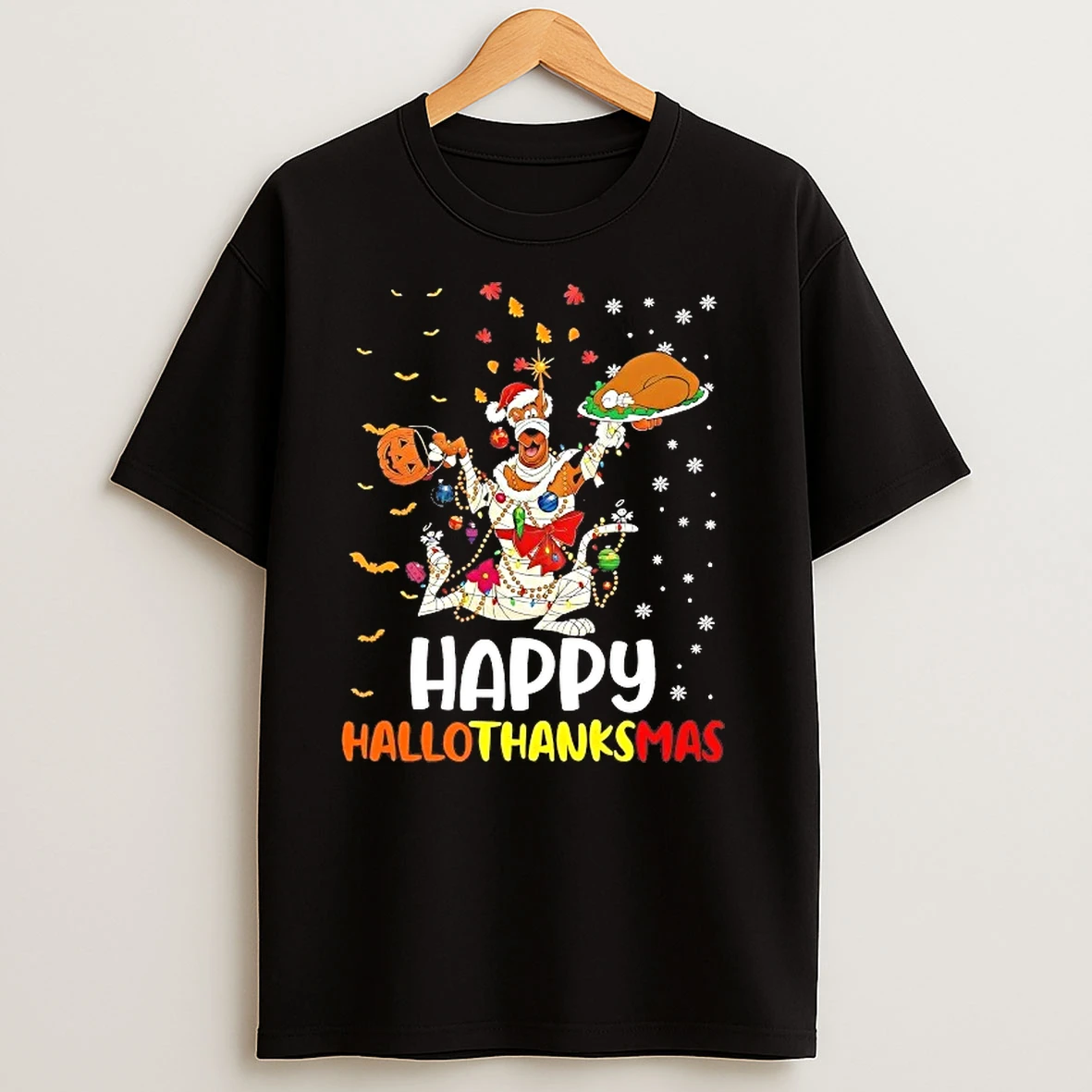 Scooby Doo Happy Hallothanksmas T Shirts