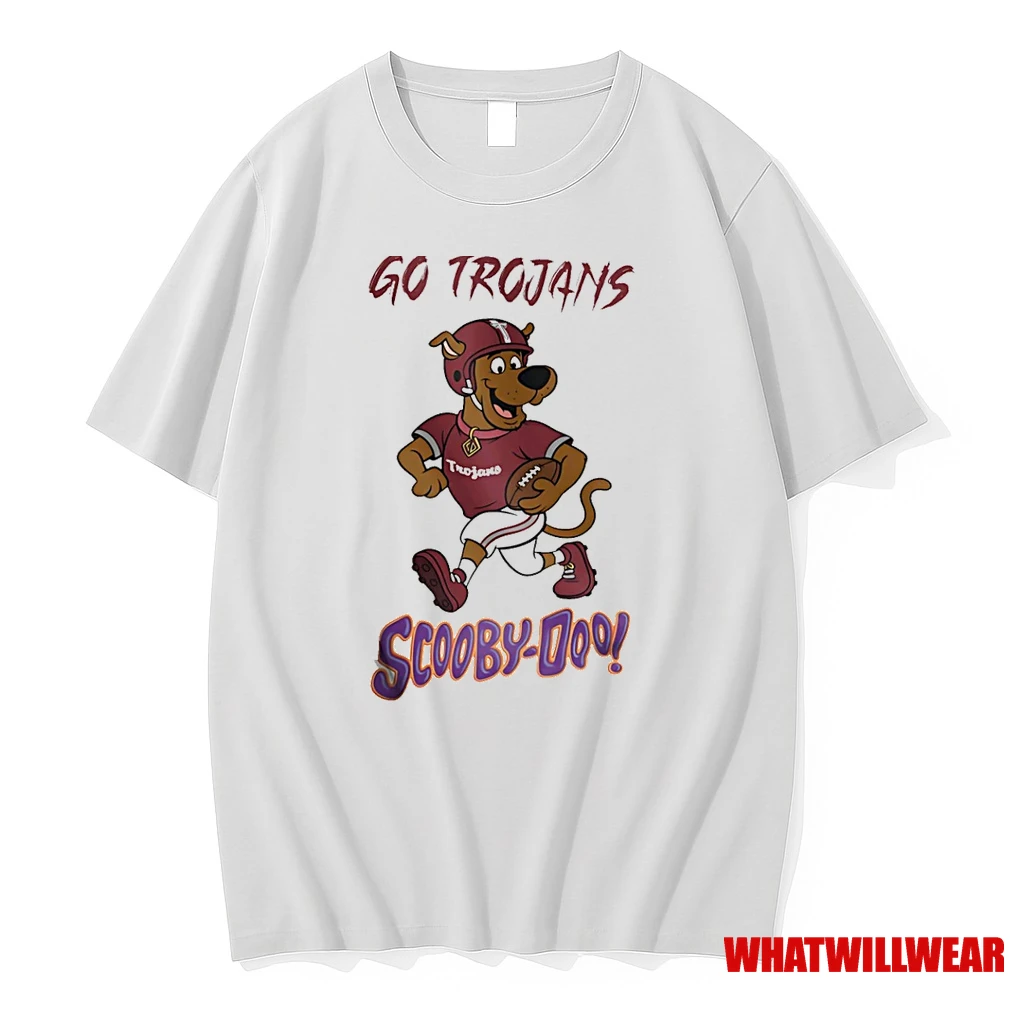 Scooby Doo X Troy Trojans Go Trojans Shirts