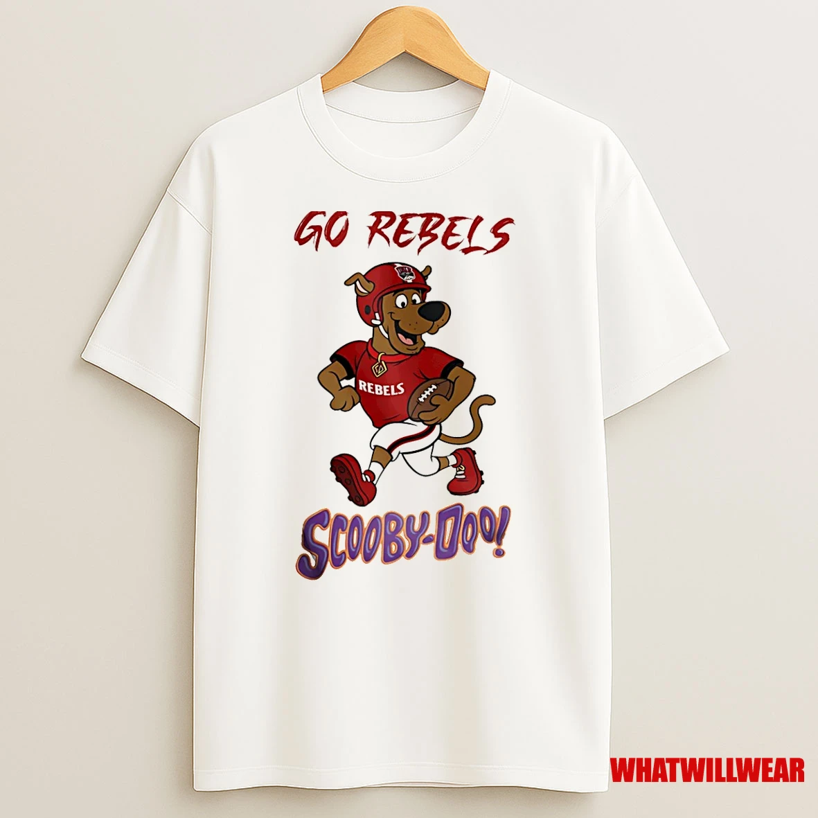 Scooby Doo X Unlv Rebels Go Rebels Shirts