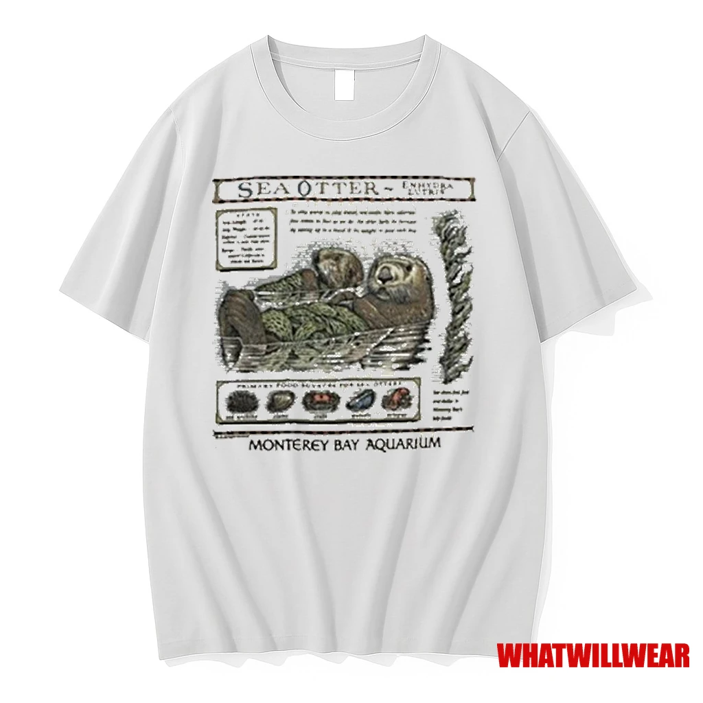 Sea Otter Monterey Bay Aquarium 2025 Shirts