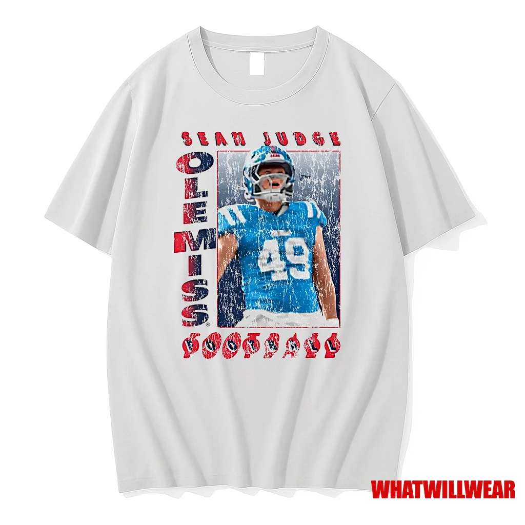 Sean Judge Portrait Scream Ole Miss Football Shirts