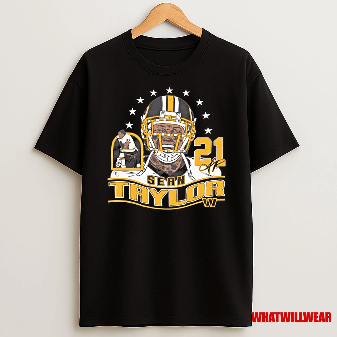 Sean Taylor 21 Washington Commanders Retired Shirts
