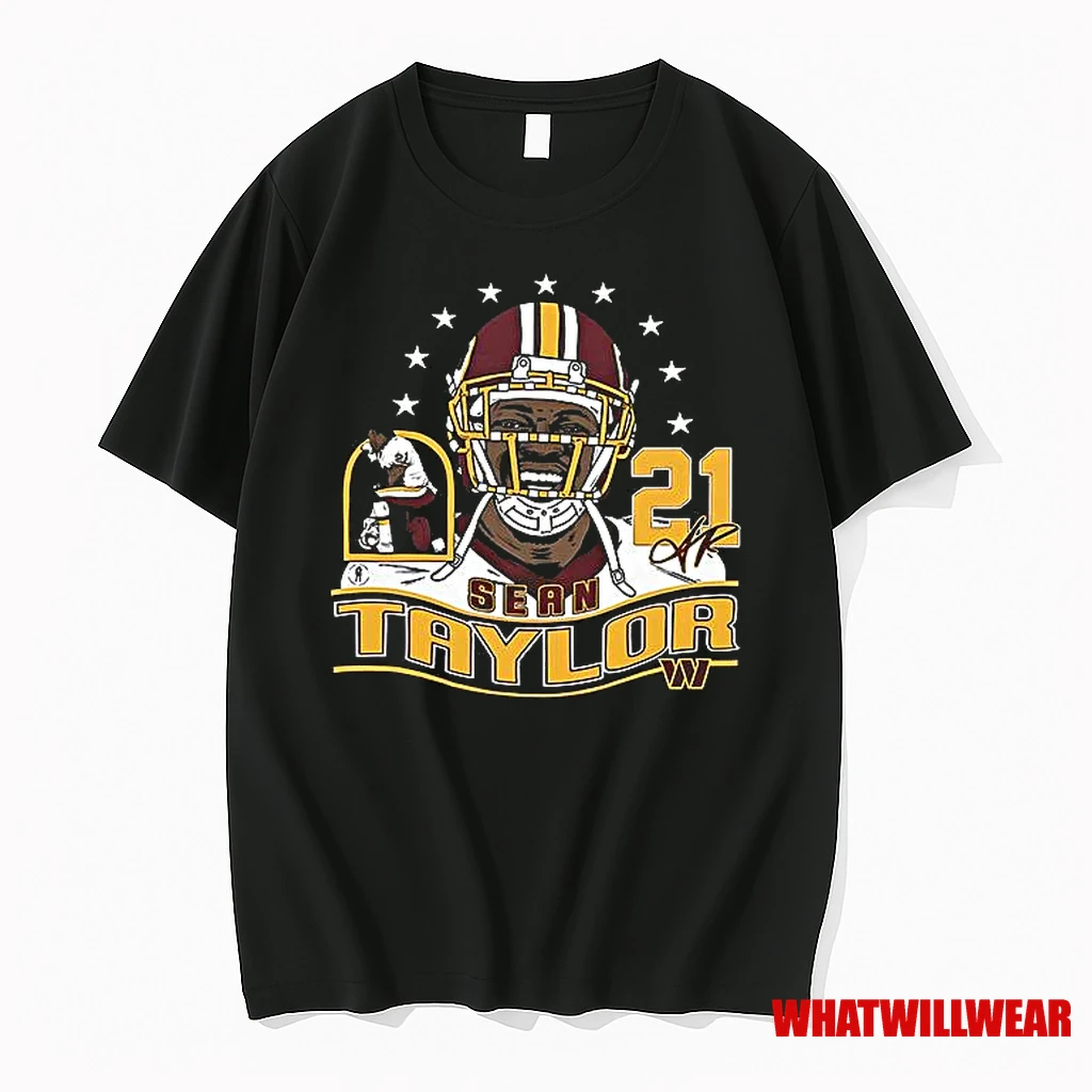 Sean Taylor Washington Commanders Signature Graphic Shirts