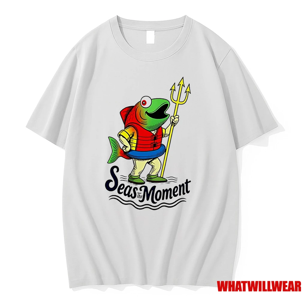 Seas The Moment Humpy Salmon Mariners Shirts