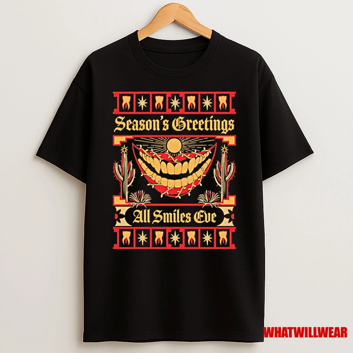 Seasons Greetings All Smile Eve Shirts