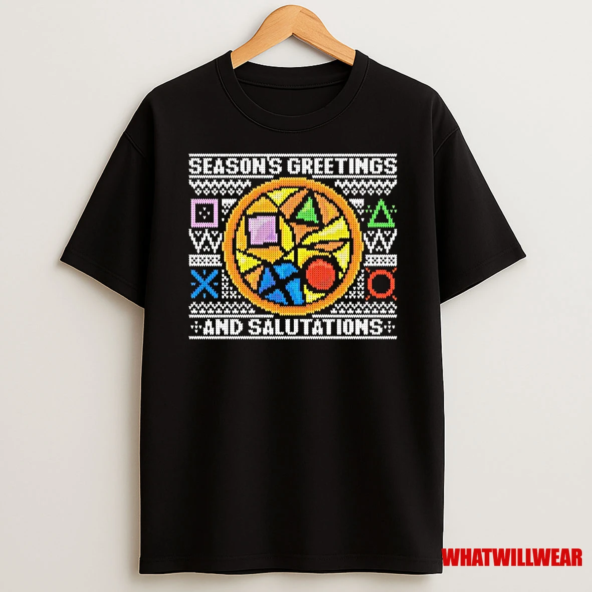 Seasons Greetings And Salutations Ugly Shirts