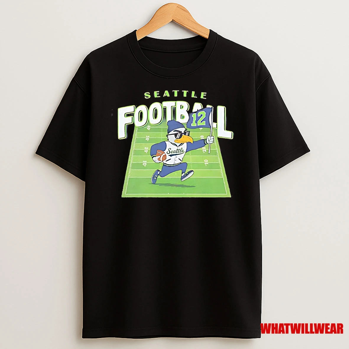 Seattle Football Mascot Stadium 2025 Shirts