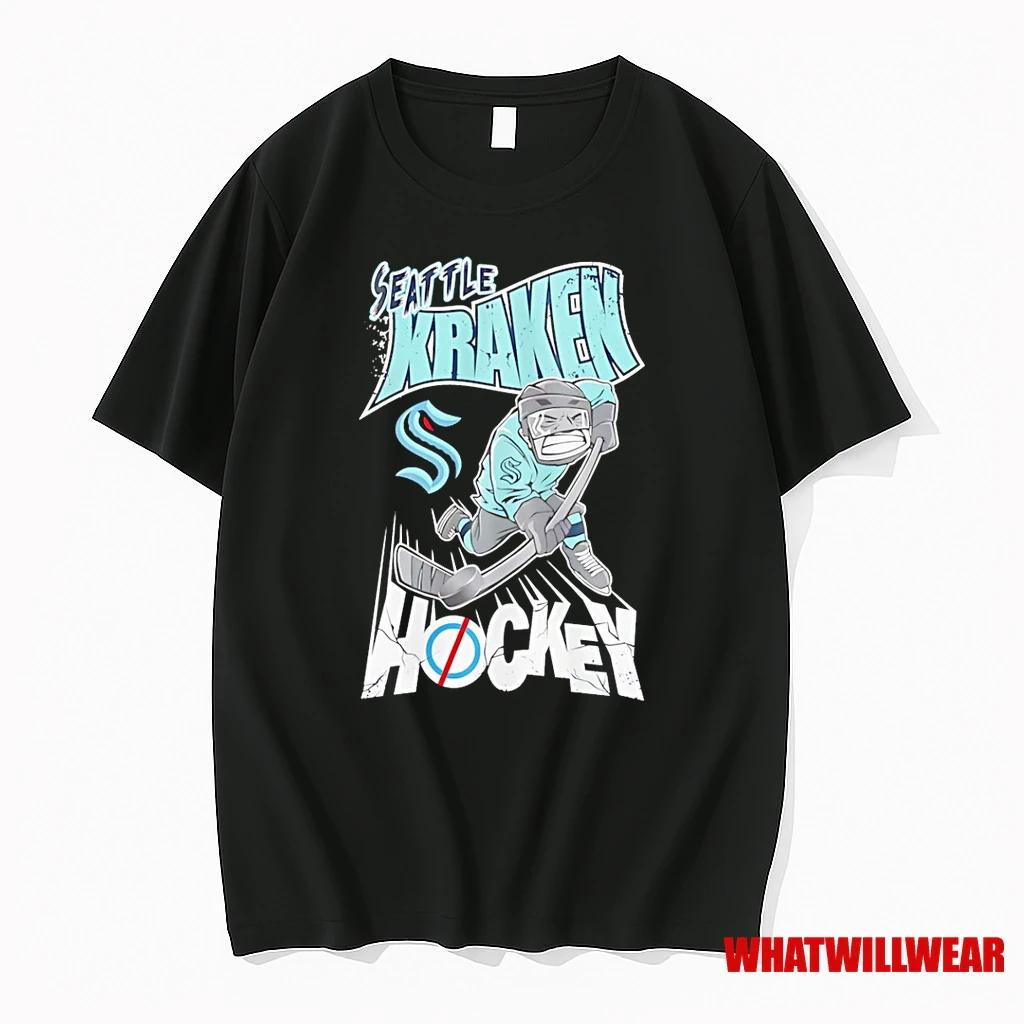 Seattle Kraken Hockey Deep Sea Blue One Timer Shirts