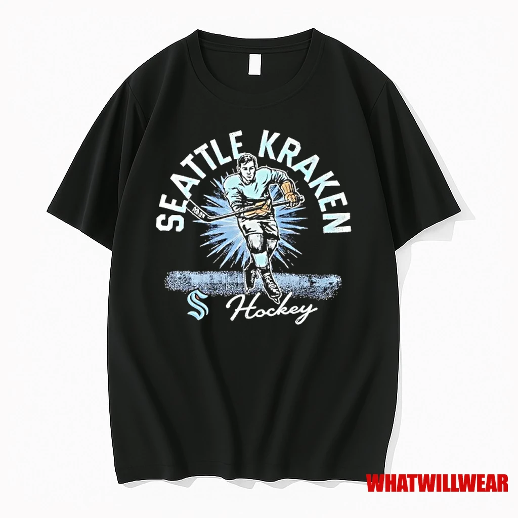 Seattle Kraken Hockey Player Vintage Shirts