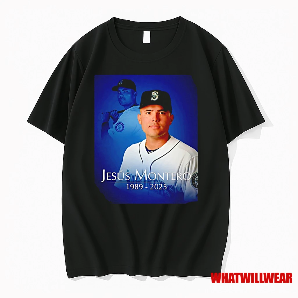 Seattle Mariner Jesus Montero 1989 2025 Shirts