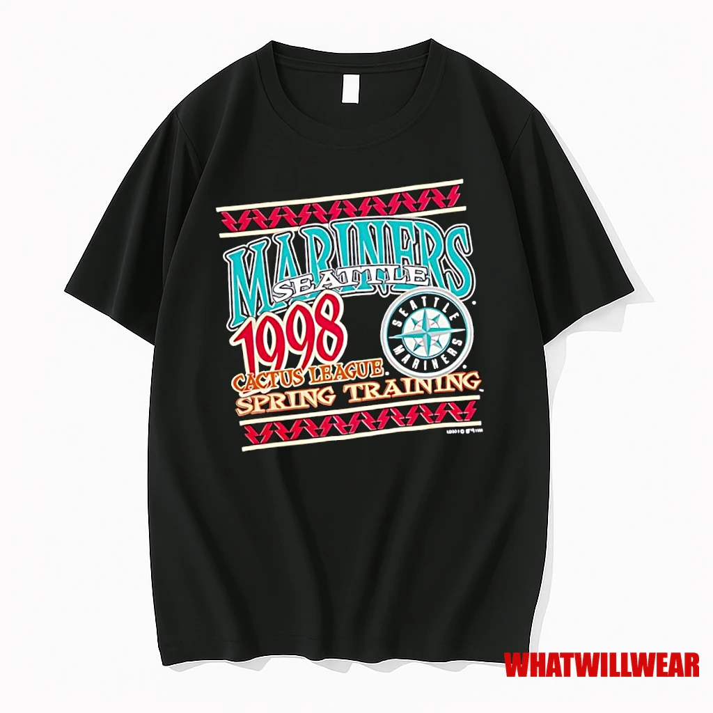 Seattle Mariners 1998 Cactus League Spring Training Logo Shirts