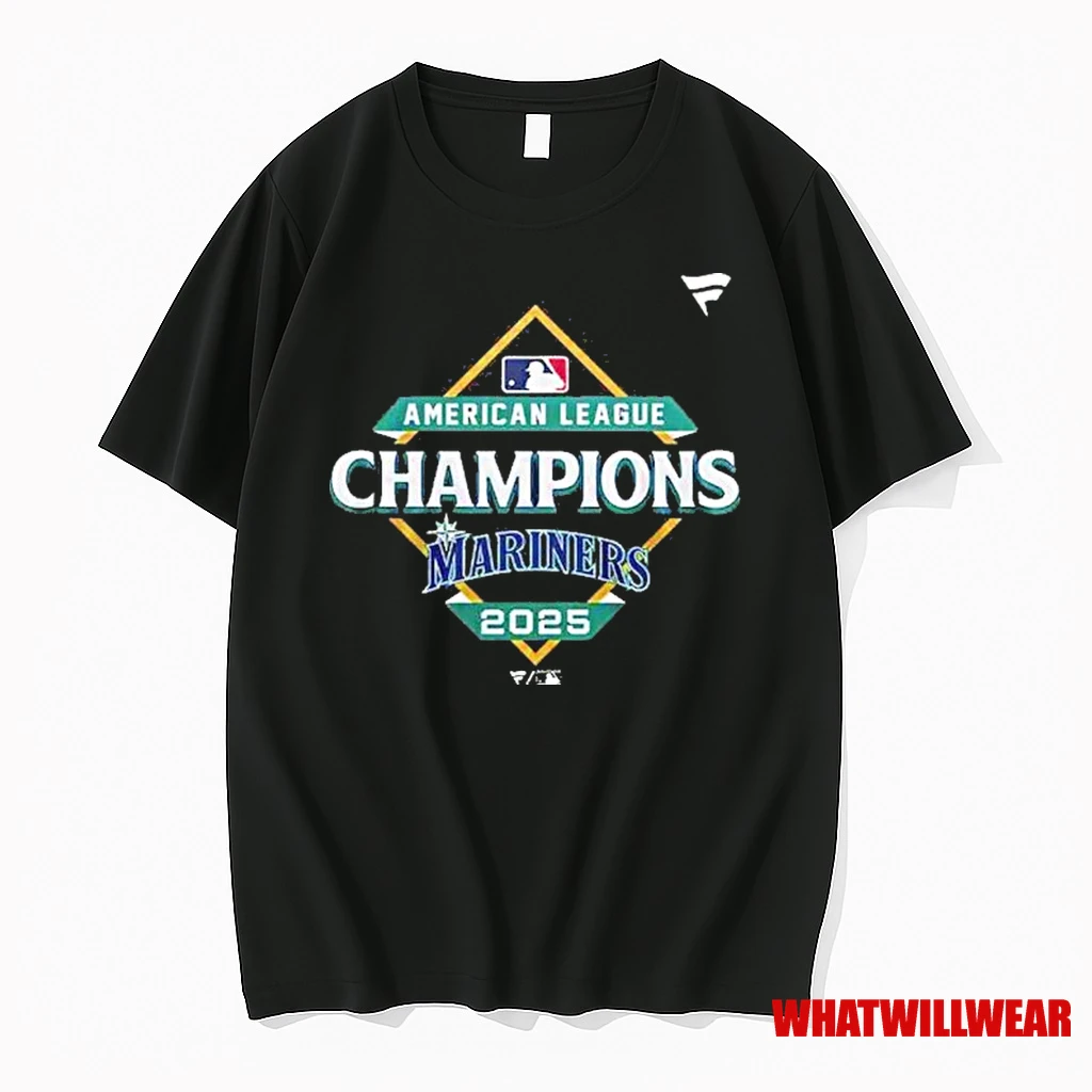 Seattle Mariners 2025 Al Champions Seize The Moment Shirts