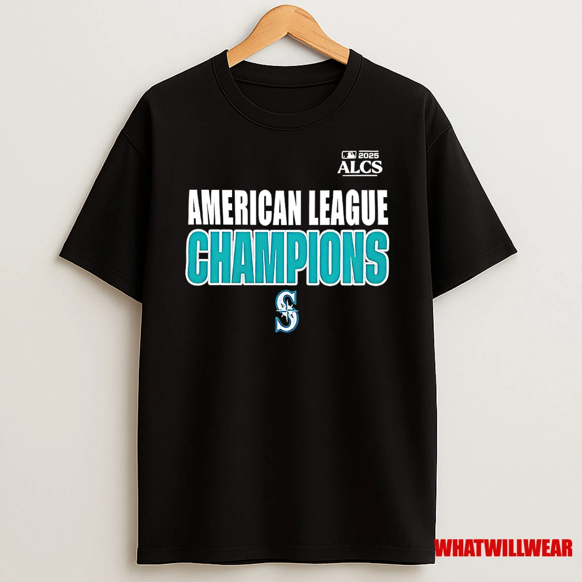 Seattle Mariners 2025 Alcs American League Champions Logo Shirts